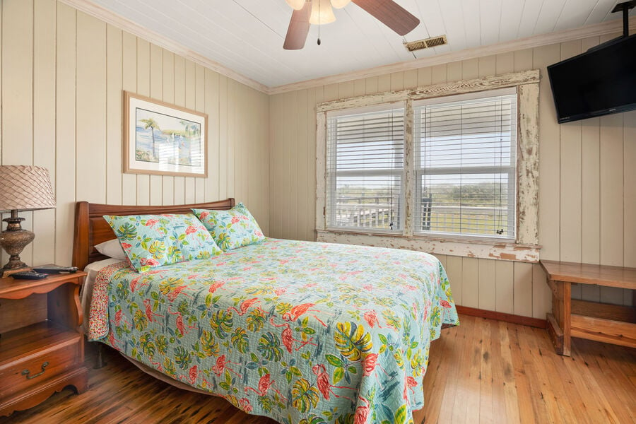 A White Cap oceanfront vacation home in Ocean Drive, North Myrtle Beach | Bedroom 2 | Thomas Beach Vacations