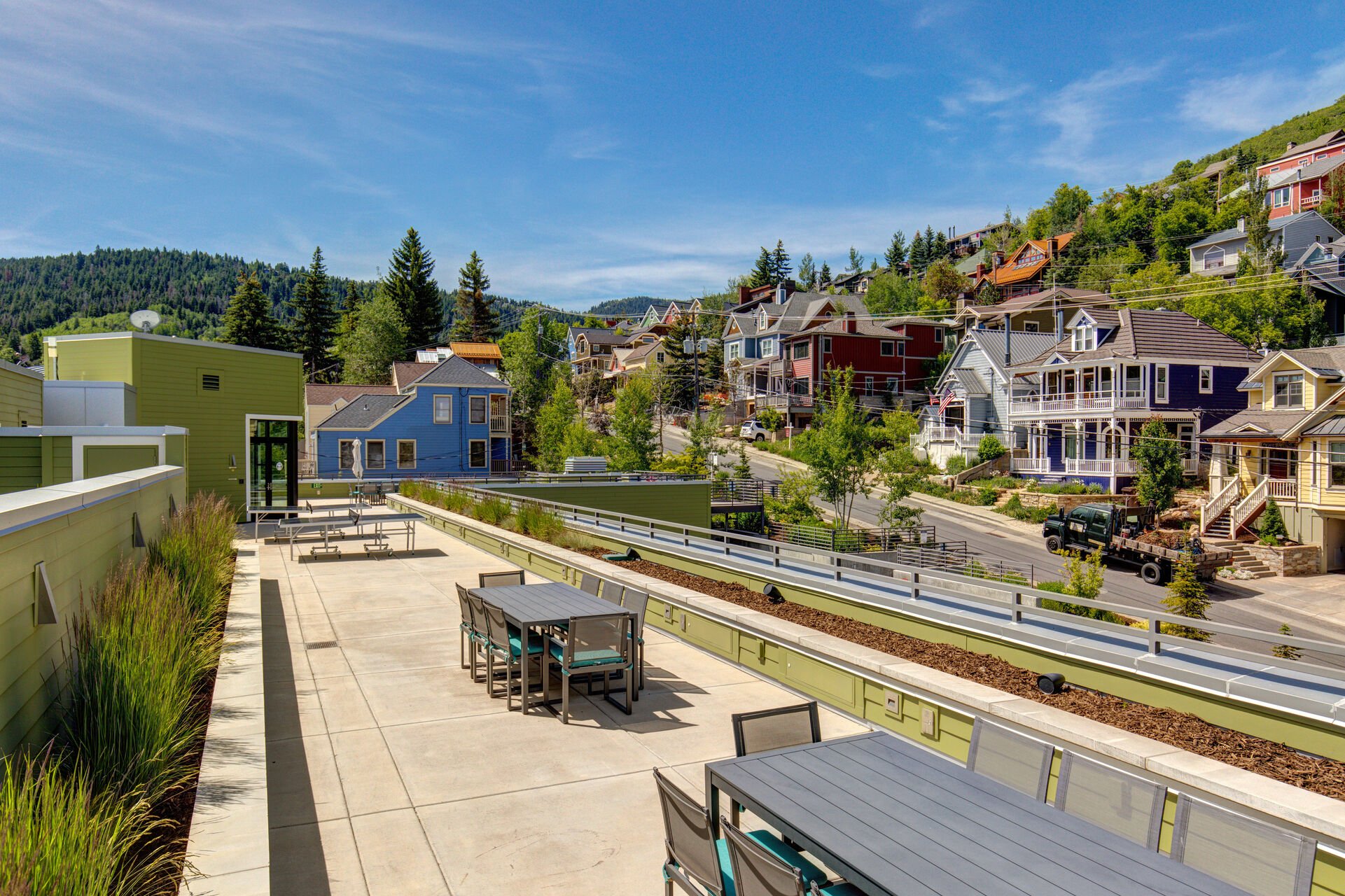 More Dining Tables and Plenty of Mountain Views