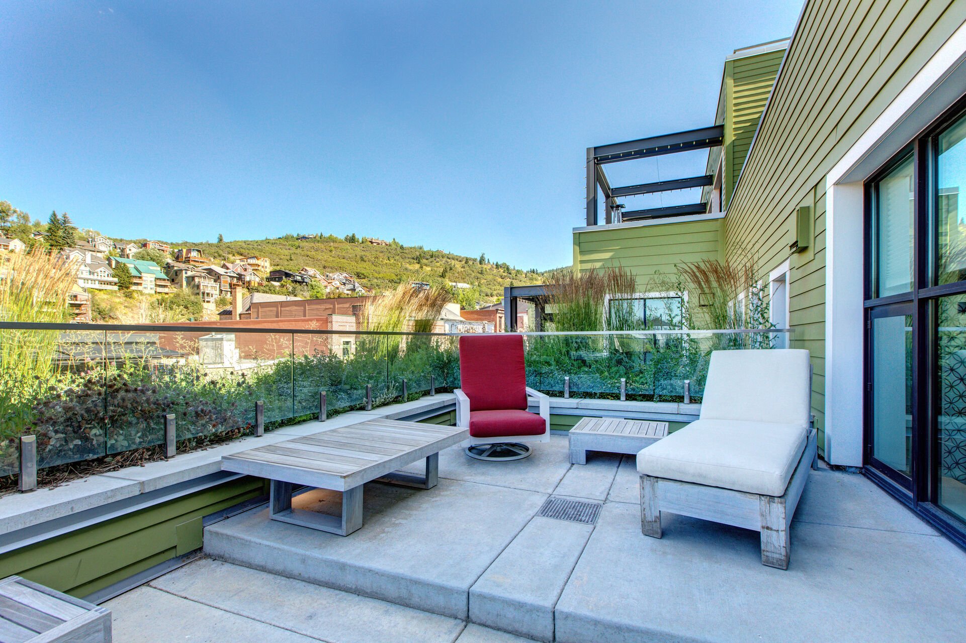 Large Patio with Old Town Views