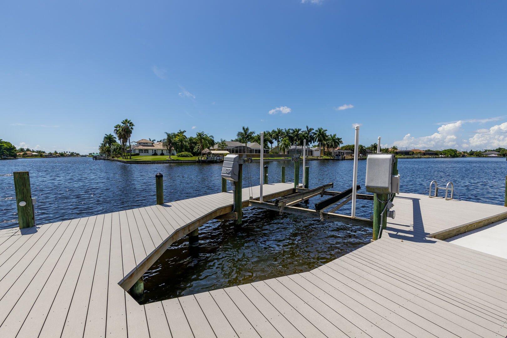 Cape Coral vacation home with boat dock