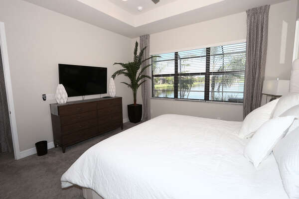 Master Bedroom with 55