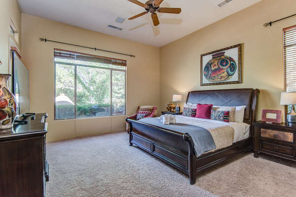 Master Bedroom with a King Bed