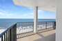 Private Balcony Overlooking the Beach and the Gulf of Mexico with Dining and Lounging Area