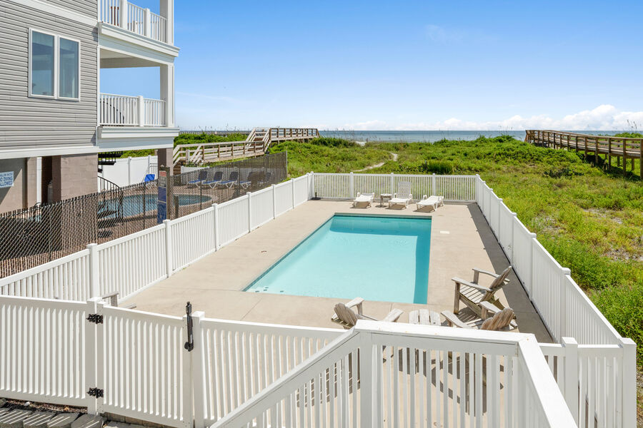A Place of Searenity vacation home in Cherry Grove, North Myrtle Beach | pool 2 | Thomas Beach Vacations