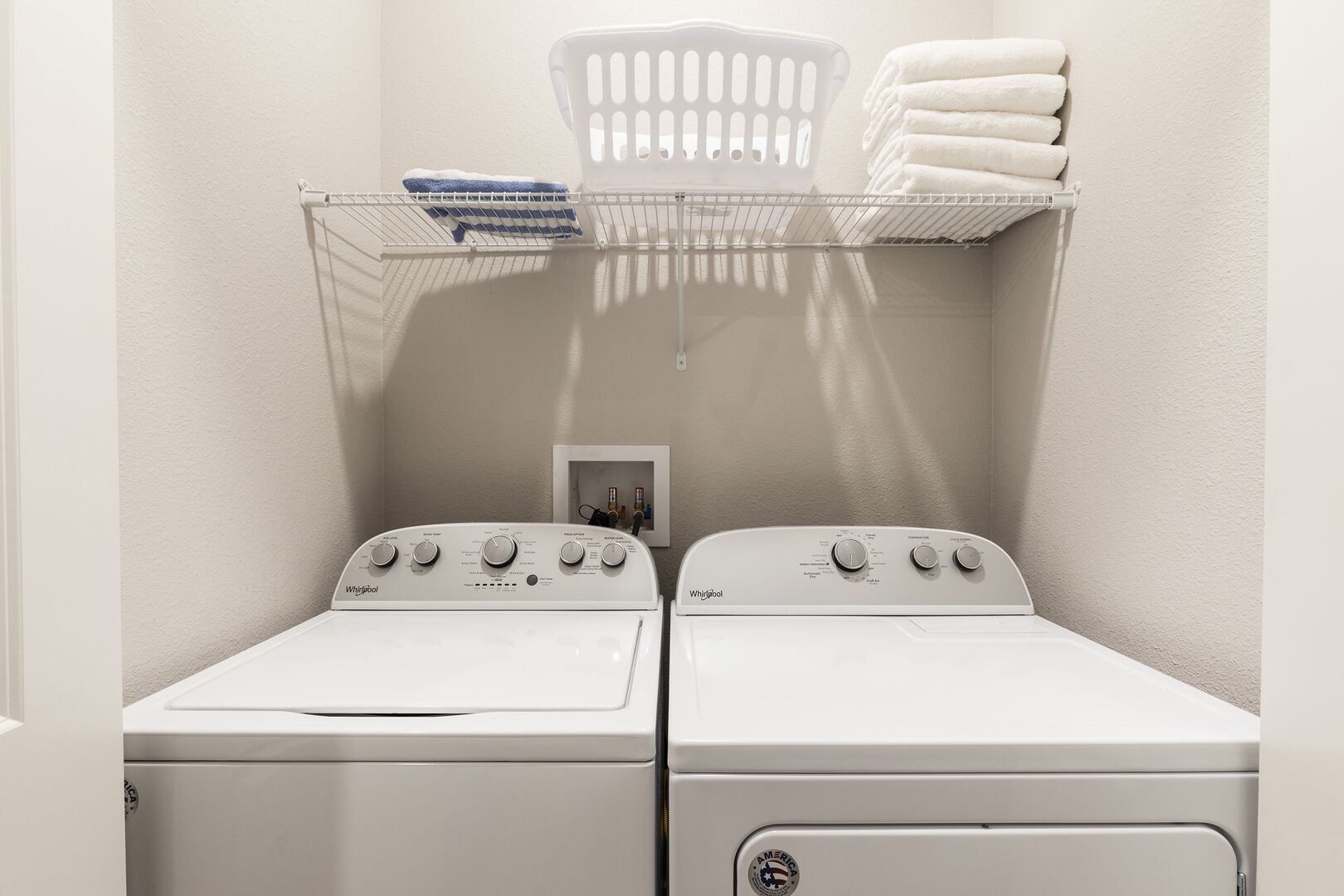 Need to wash? You have it all inside the home!