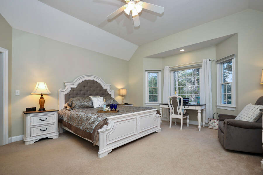 Master Bedroom 1 - King Size - 1 Somerset Road Harwich Cape Cod - New England Vacation Rentals