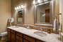 Double sinks in the master bath