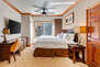 Master Bedroom with king bed, 55