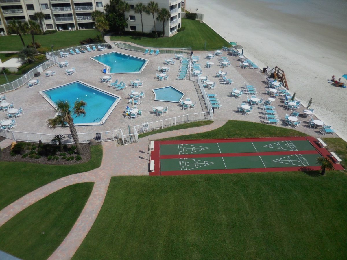 Overview of our Ocean View Condo in New Smyrna Beach