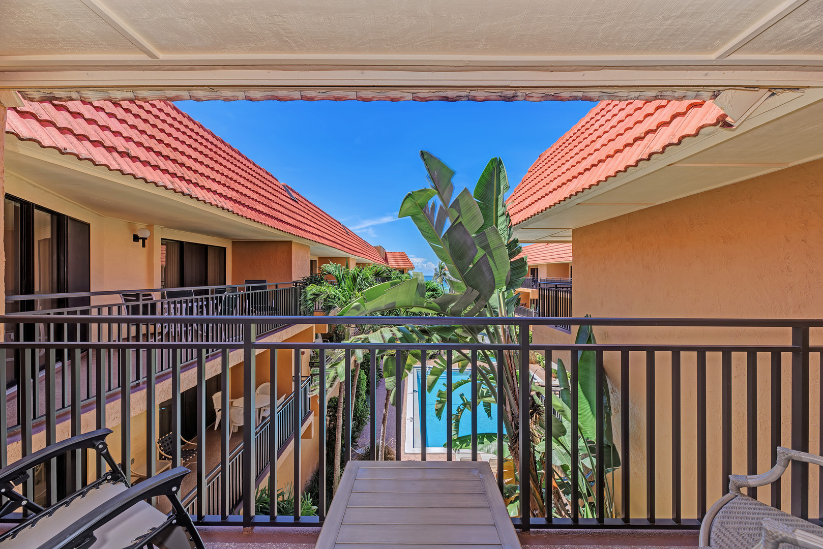 Playa Paradise master bedroom balcony