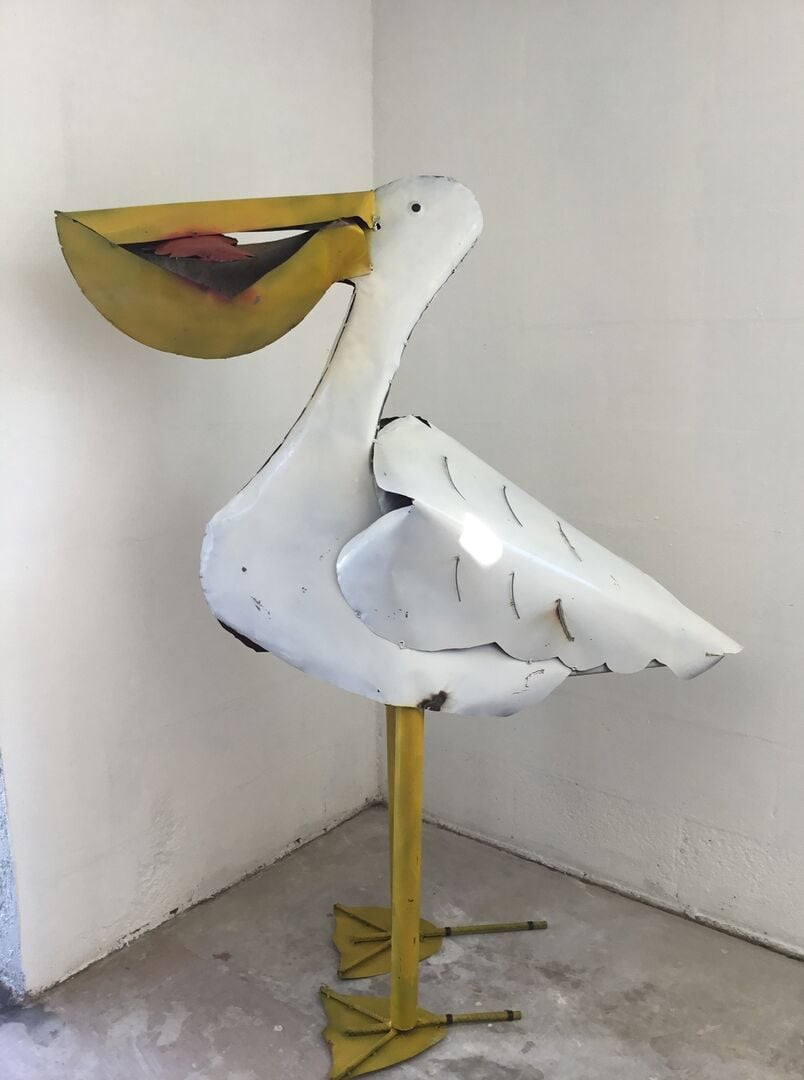 AMI Starfish pelican sculpture
