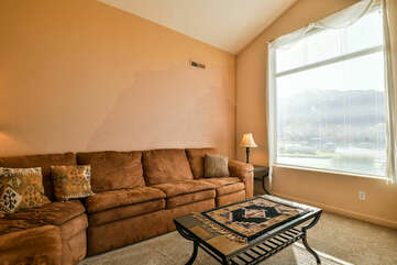 Large Sectional Sofa at Moab Rental