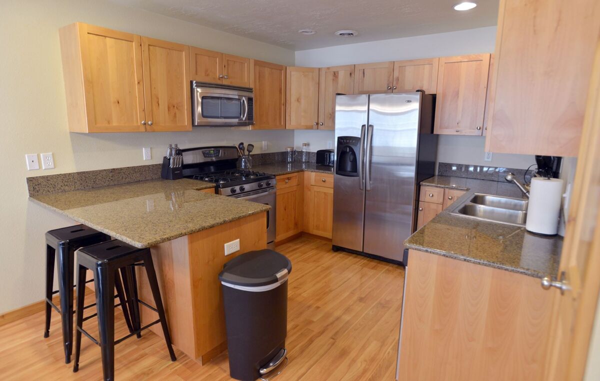 1st floor Well equipped kitchen with stainless appliances.