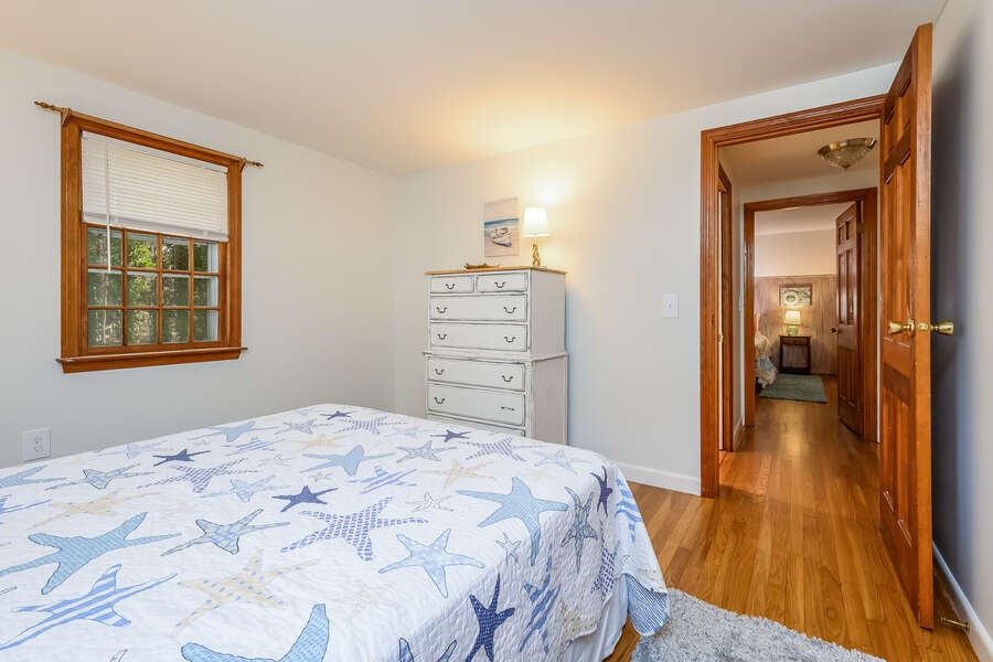 Bedroom #1 - Queen Bed - 2 Cove Road Harwich Cape Cod - New England Vacation Rentals- #BookNEVRDirectCozyCove