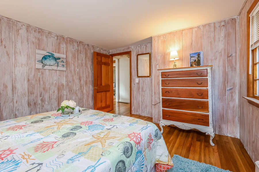 Bedroom #2 - Queen Bed - 2 Cove Road Harwich Cape Cod - New England Vacation Rentals- #BookNEVRDirectCozyCove
