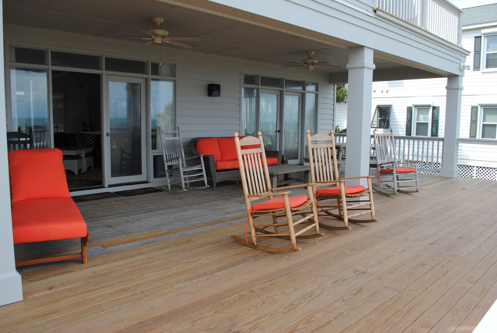 Covered Porch and Sun Deck