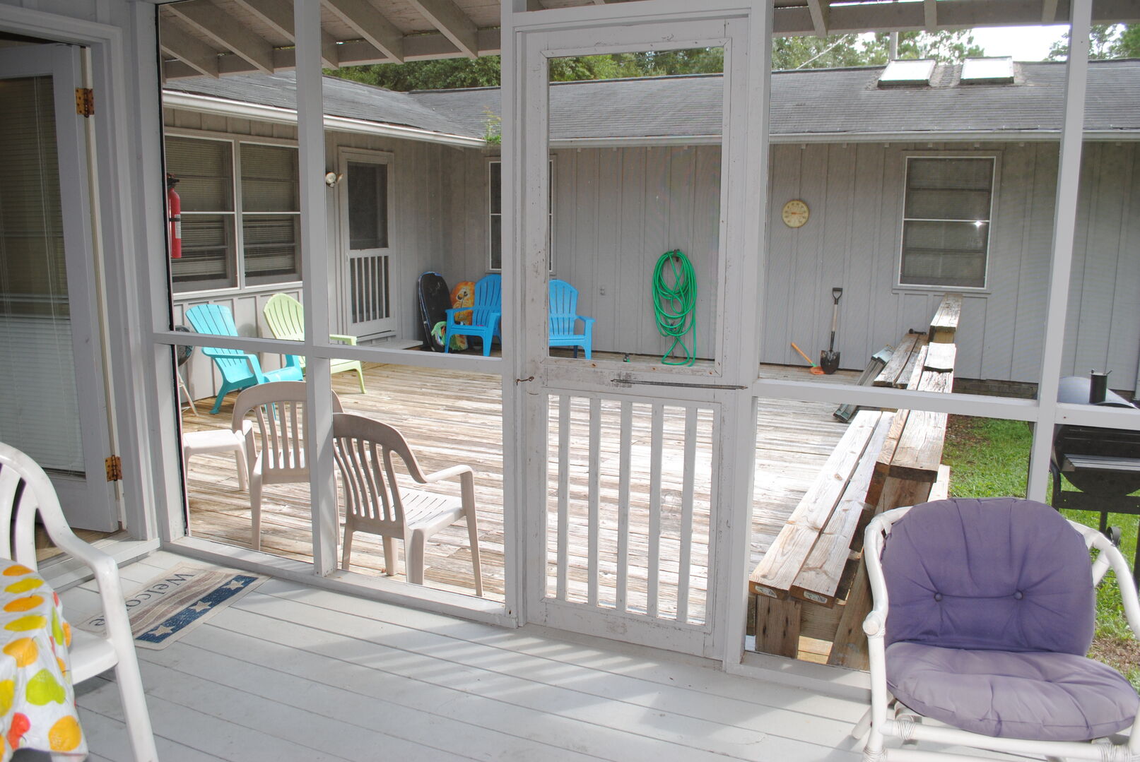 Screened Porch and Sun Deck