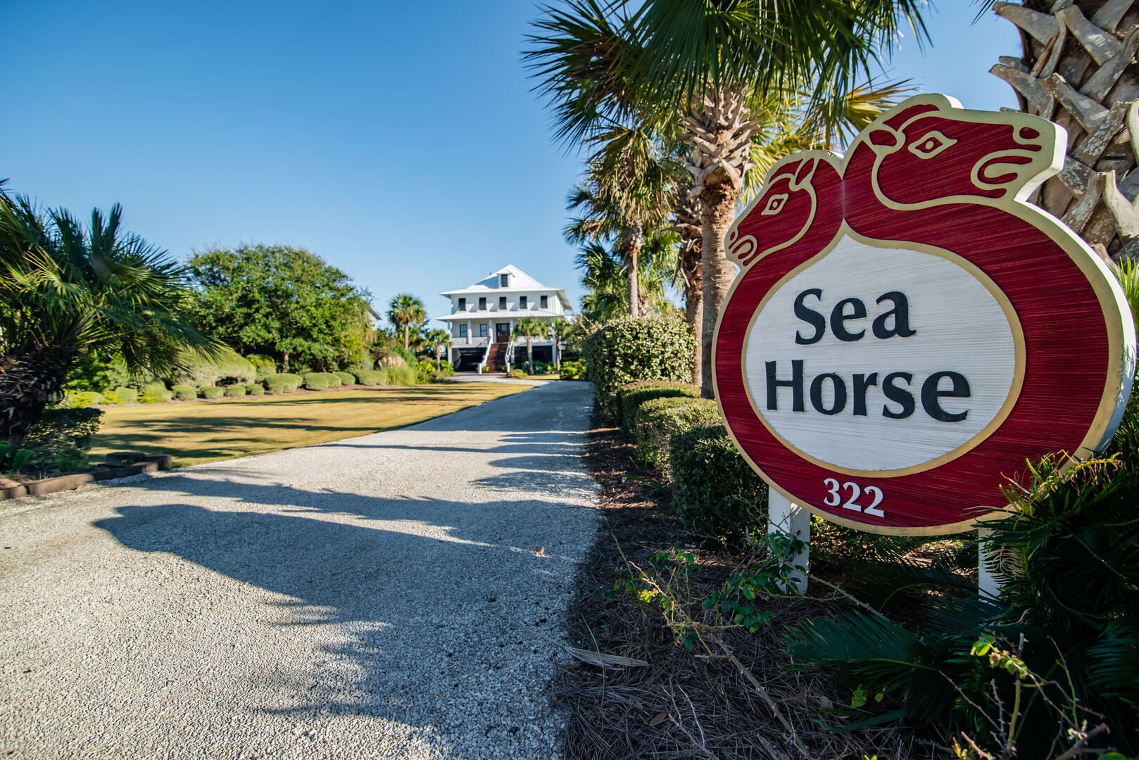 Sea Horse - Driveway Side