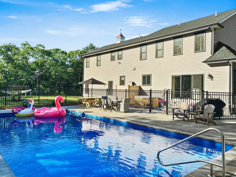 Summer's calling relax and enjoy this awesome pool at- 31 Pine Rd West Dennis- Cape Cod- New England Vacation Rentals