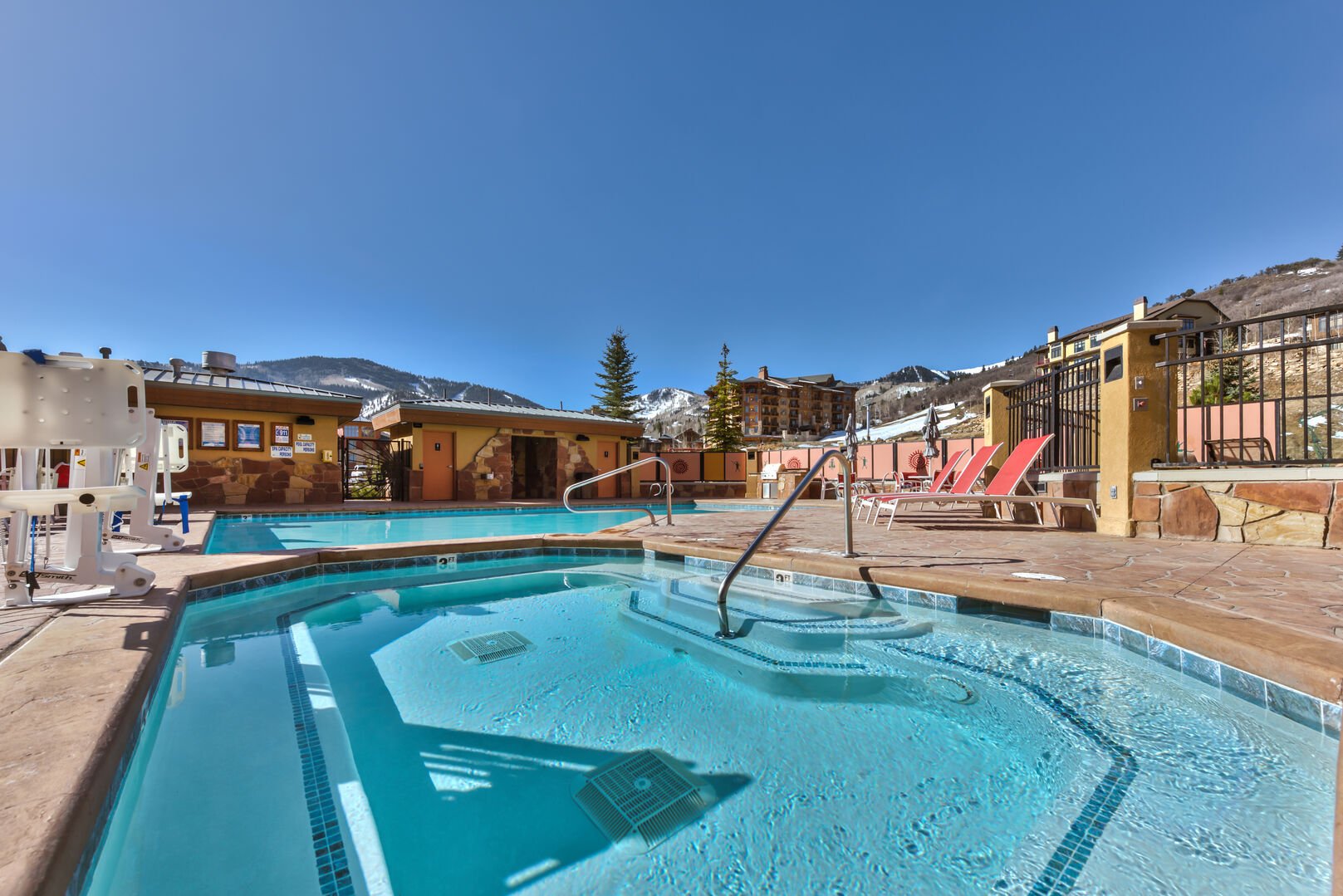 At a property featuring all the amenities you are looking for including year round heated pool
