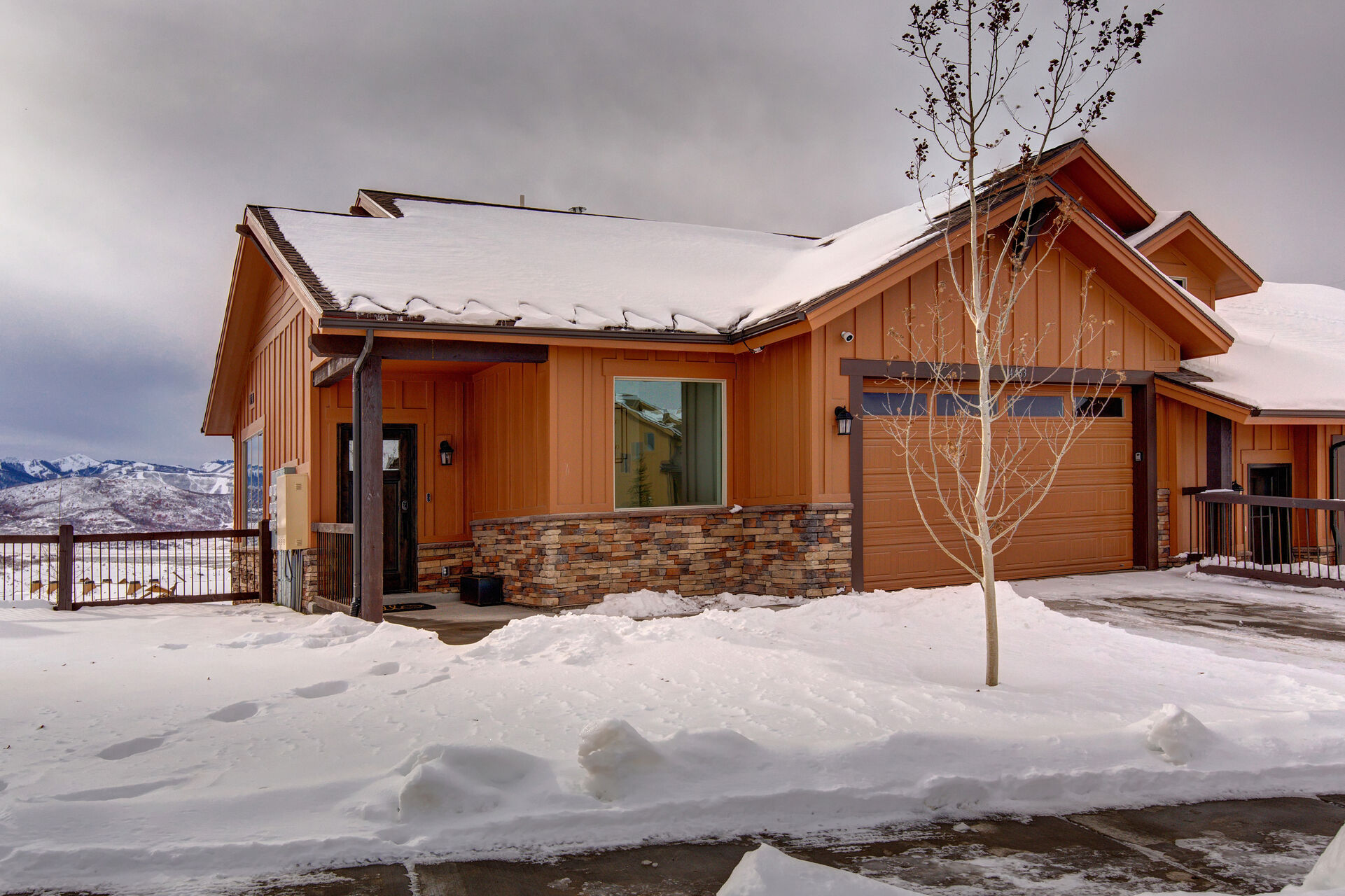 Main Level Entry and 2-Car Garage