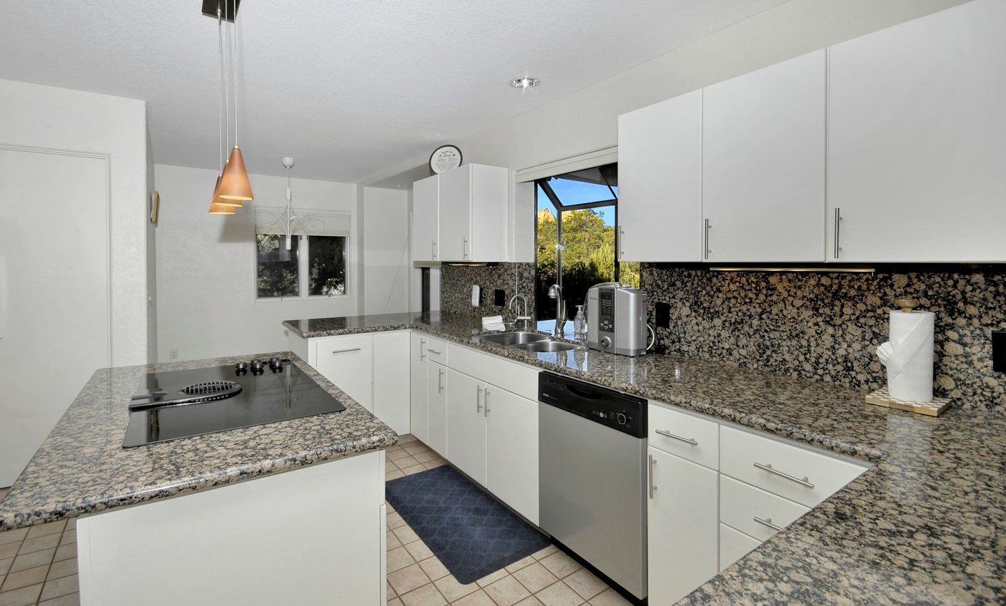 Newly renovated Kitchen with great views
