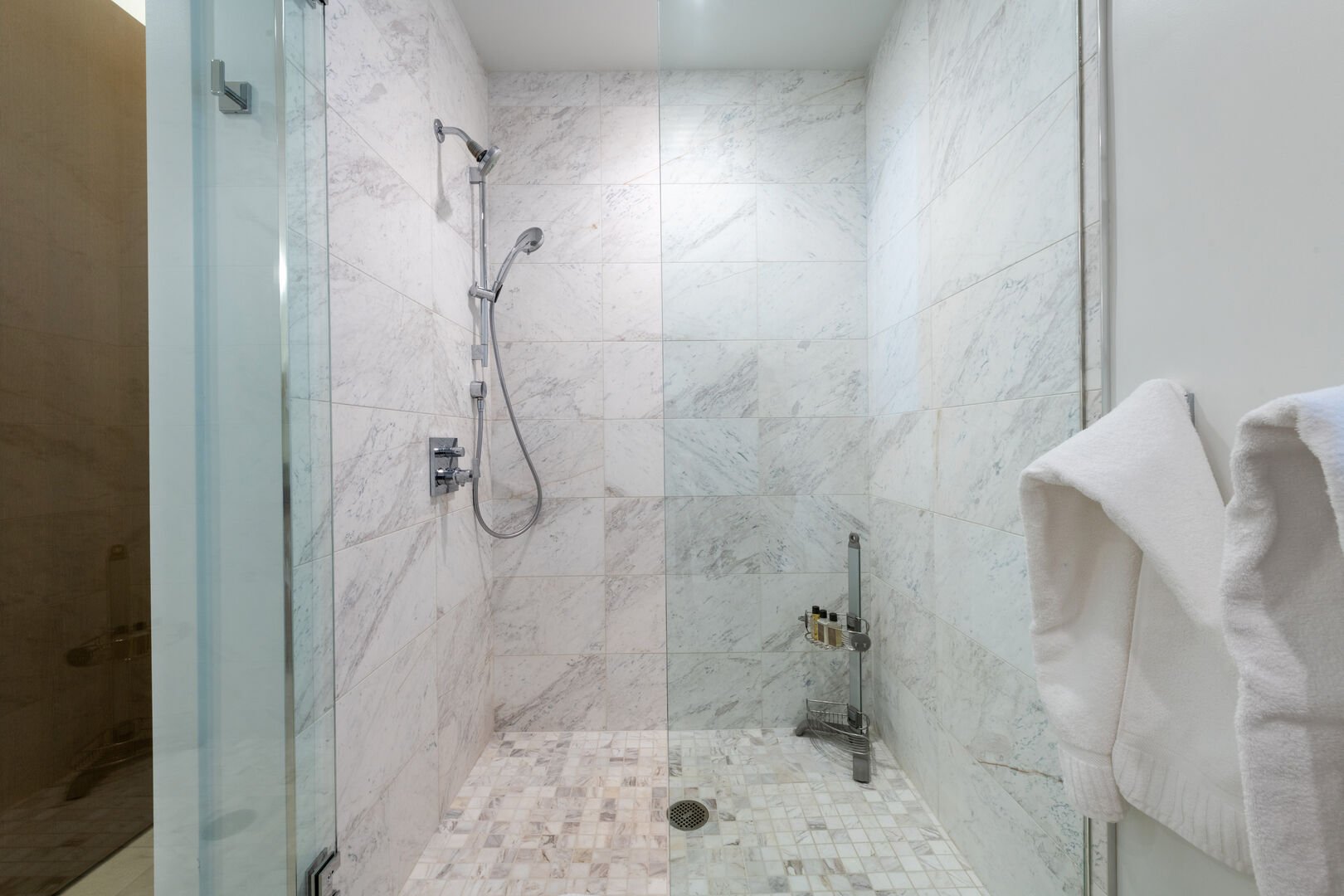 master bath oversized shower