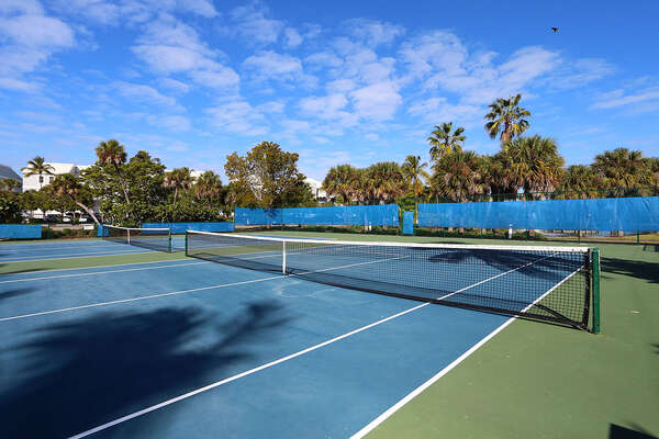 Shared Tennis courts