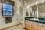 Master Bath with double sinks.