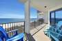 Private Balcony overlooking the Gulf of Mexico with Comfortable Adirondacks for Relaxing 2