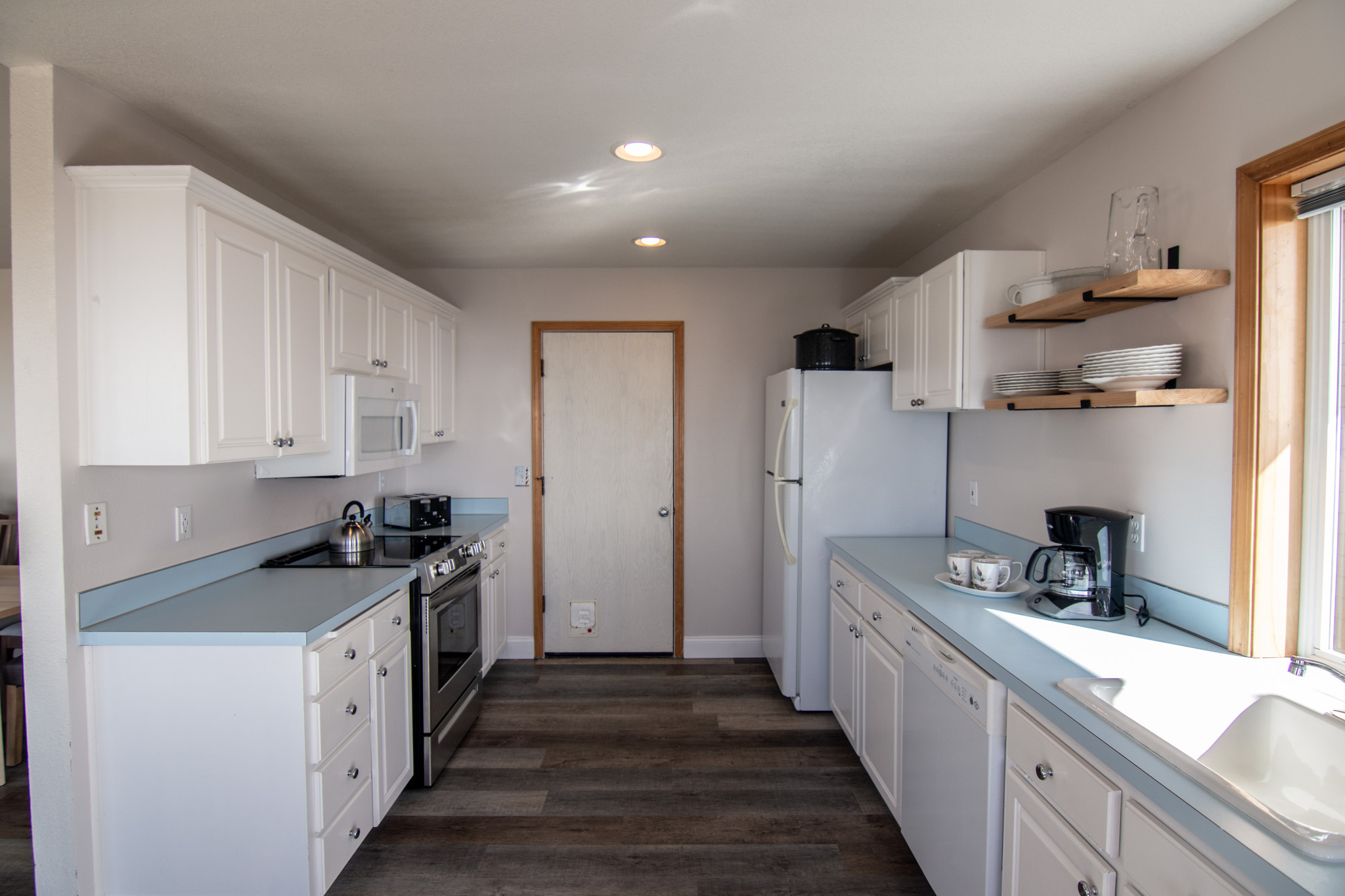 The family chef will love cooking dinner in the well-appointed kitchen.