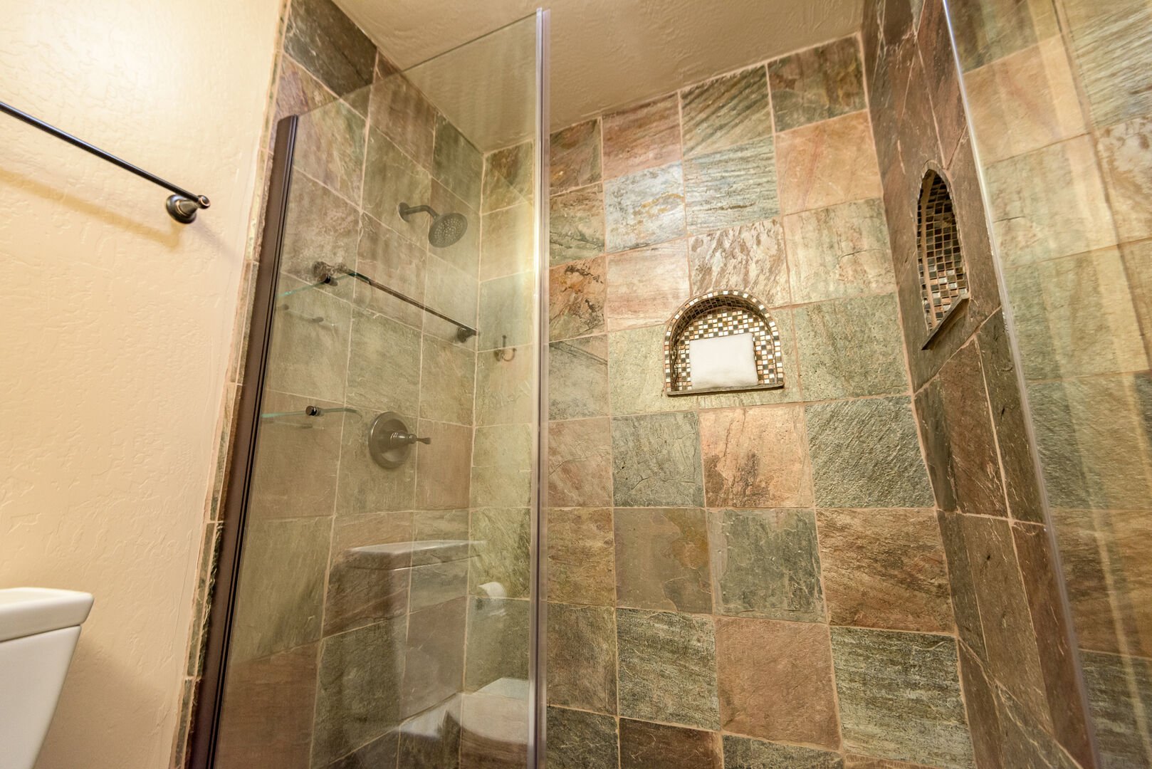 Full Shared Bath 2 Tile Shower