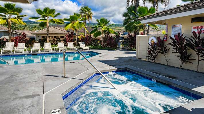 Holua Kai common area pool and spa
