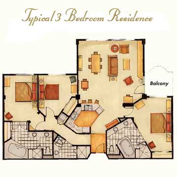 Typical floor plan, units are approximately 1800 square feet