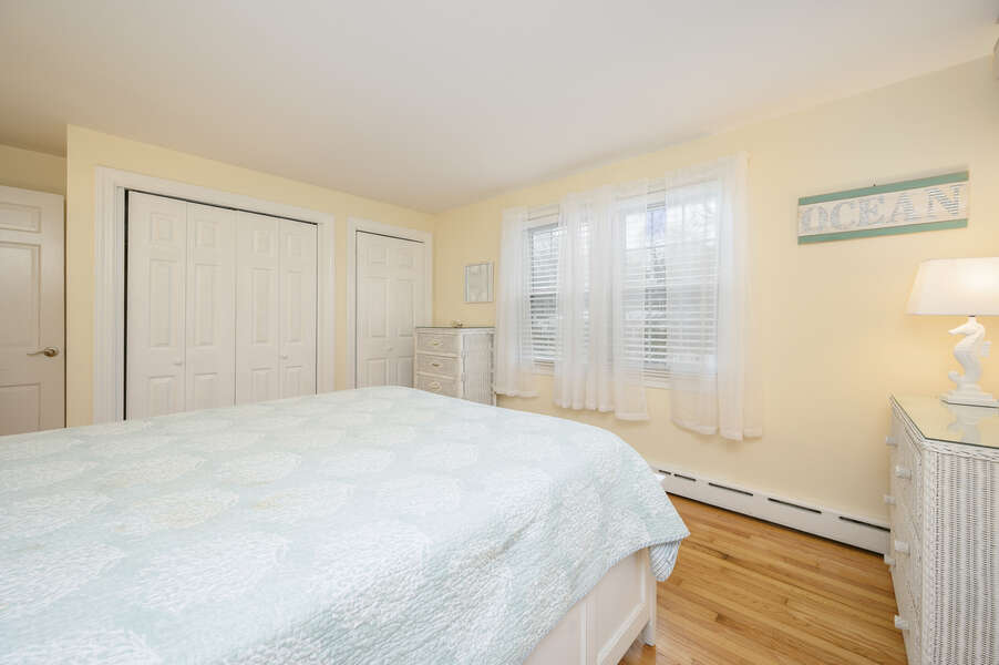 Bedroom #2 Queen bed -50 Foster Road Hyannis Cape Cod- New England Vacation Rentals
