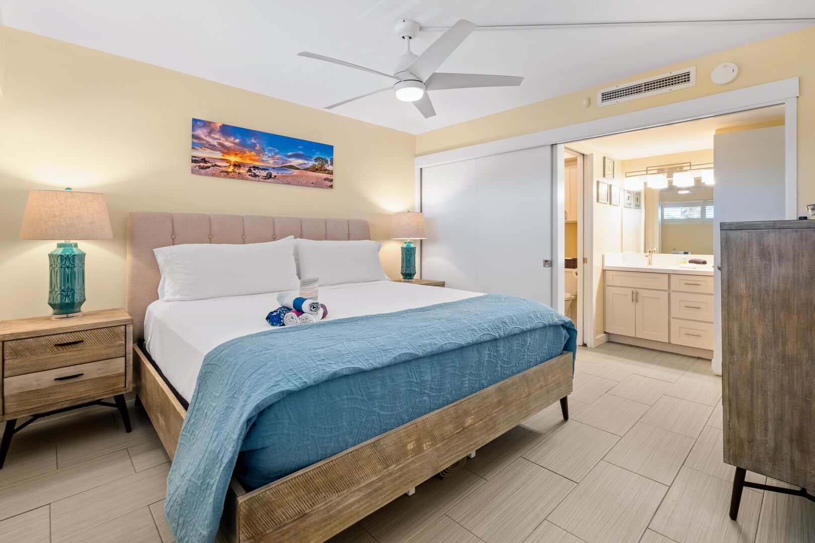 Large bedroom.