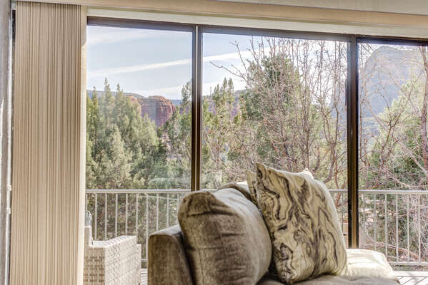 Step Out on the Deck and Enjoy the Fresh Air and Views