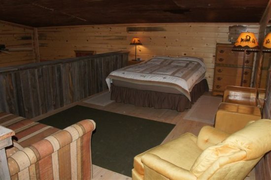 Loft sleeping area