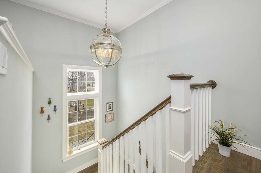 Second floor landing-445 Lower County Rd Harwich- Cape Cod- New England Vacation Rentals.