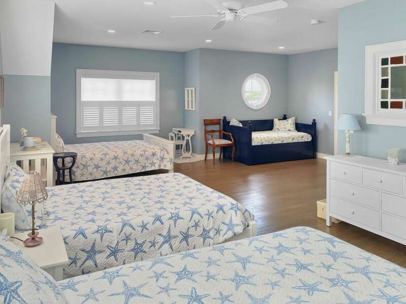 Other Sleeping Area -2 Queen beds, 2 Full beds and a Twin with trundle-445 Lower County Rd Harwich- Cape Cod- New England Vacation Rentals.
