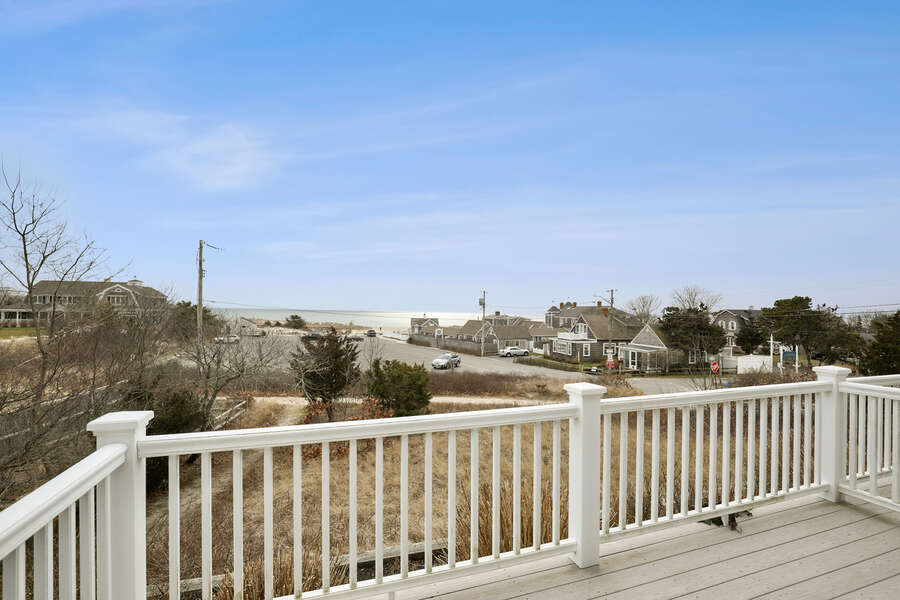 Spectacular view of Bank Street Beach at Sea Breeze - 25 Bank Street Unit #2 Harwich Port - New England Vacation Rentals- Harwich Port -Cape Cod- New England Vacation Rentals