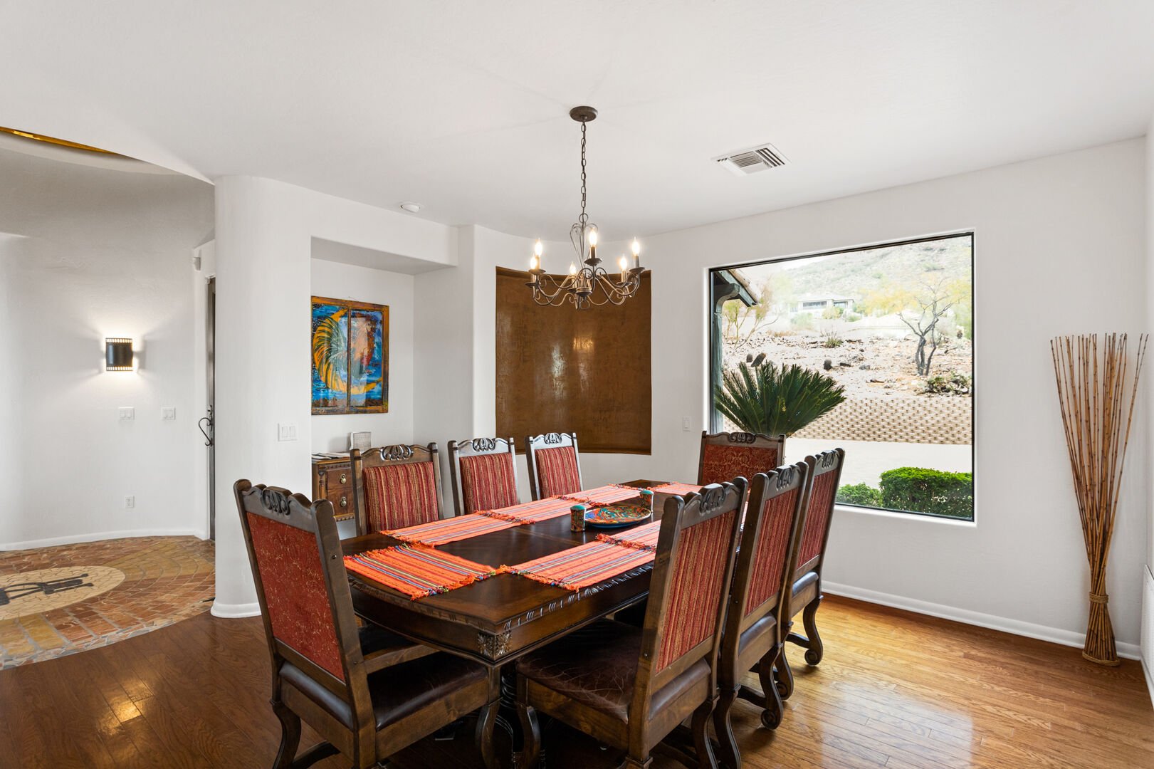 Formal Dining Area w/ Seating for 8