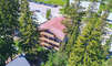 Birds Eye View.
This is a picture of the whole Chalet. You will have access to the 1 bedroom Powder Hound Suite.
