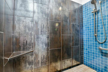 Picture of the Shower in Our Condo Rental Moab.