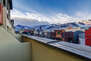 Lower Level Private Patio with breathtaking views of the surrounding mountain resorts, and Newpark Shopping Area