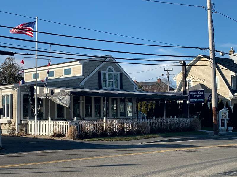 The Black Cat Tavern across from Hyannis Harbor-Hyannis Cape Cod- New England Vacation Rentals