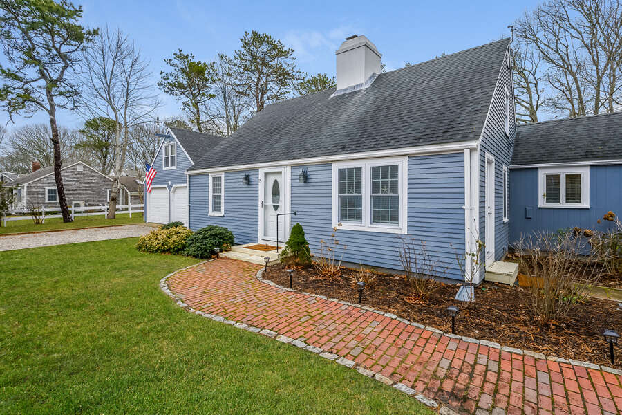 Welcome to Tide the Knot- Front of home-75 Pinewood Rd Hyannis Cape Cod- New England Vacation Rentals