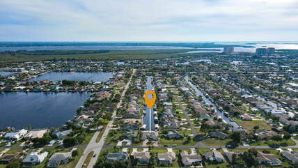 Gulf access vacation rental Cape Coral, Florida