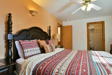 bedroom with a closet