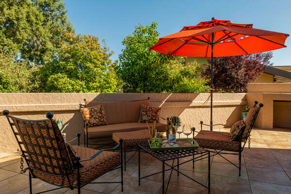 Take in the Surrounding Views with the Many Outdoor Seating Areas